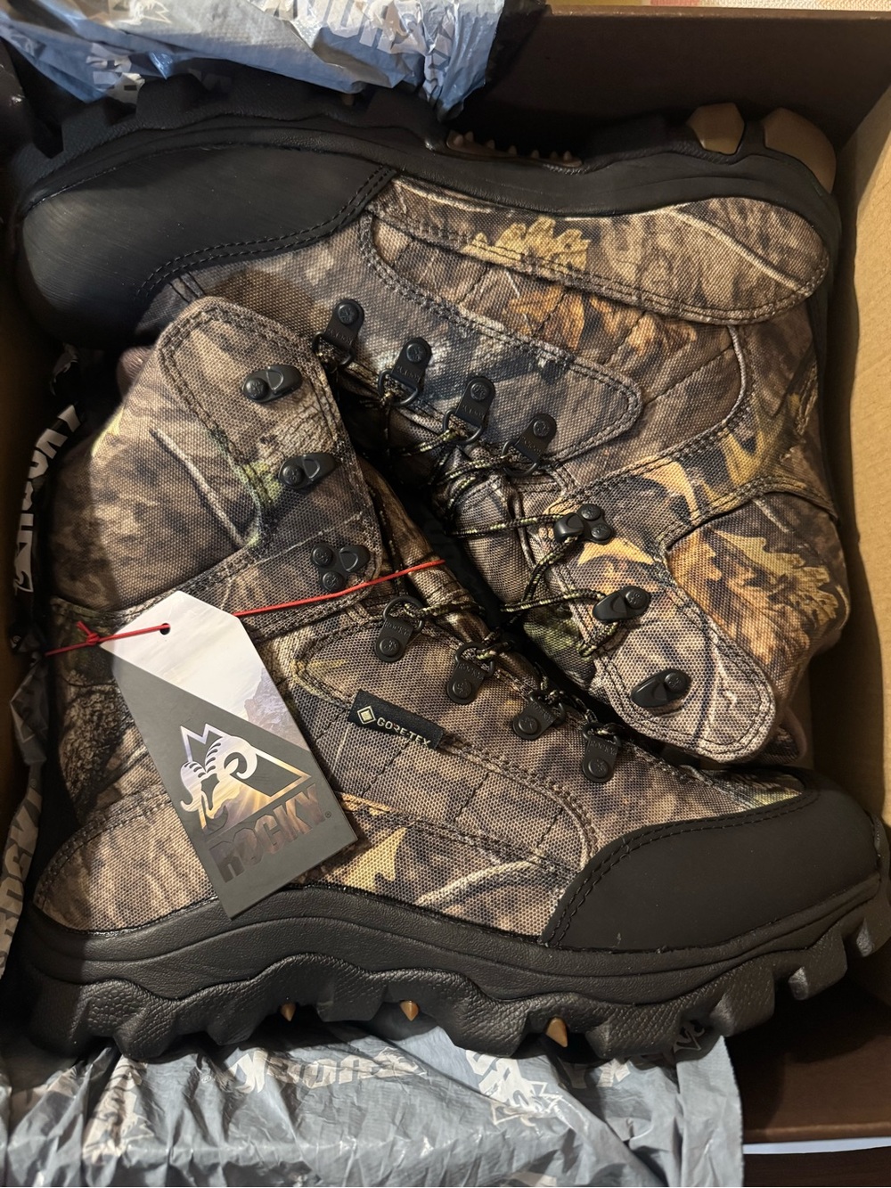 Rocky Lynx Camo Hunting Boots